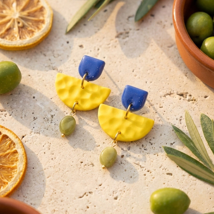 DOLCE VITA "Limone & Oliva" - Mit Jadestein