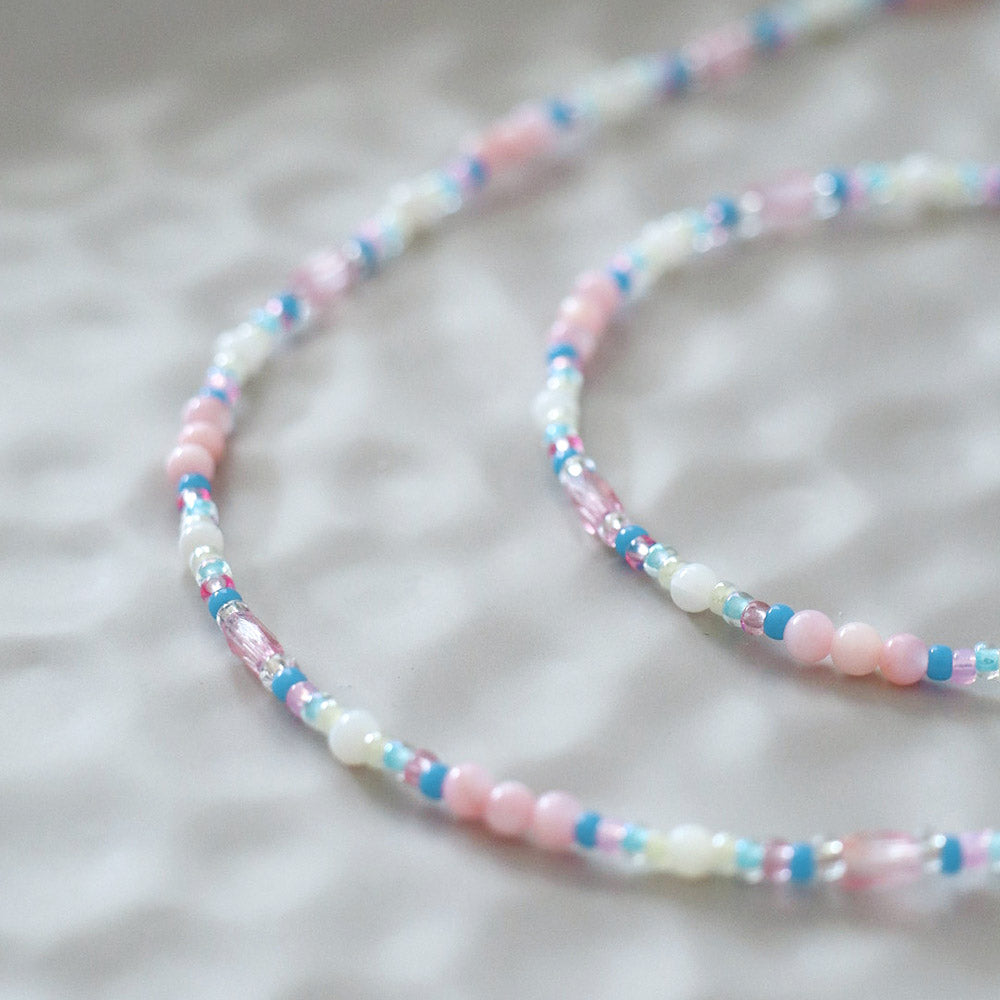 Armband MADAME CHANCE PETITE mit rosa Muschelperlchen