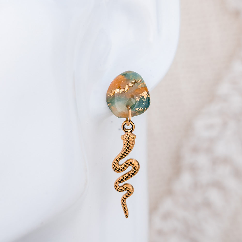 Ohrringe - "Celestial" Schlange