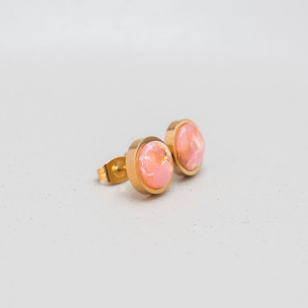 Ohrringe - LUCKY MELON - Stecker - Rosé