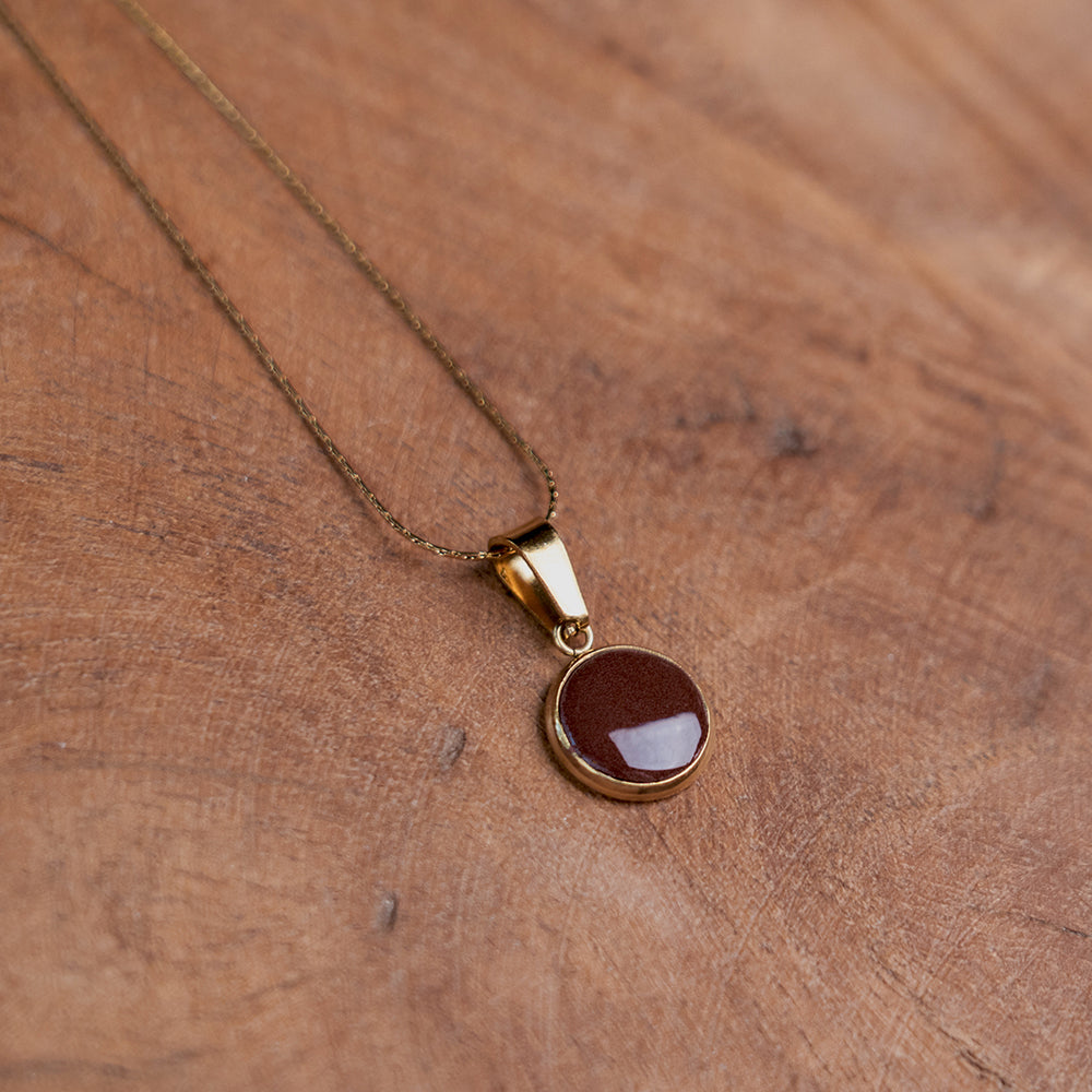 Kette GOURMET - goldfarben, CHOCOLATE - 10 mm