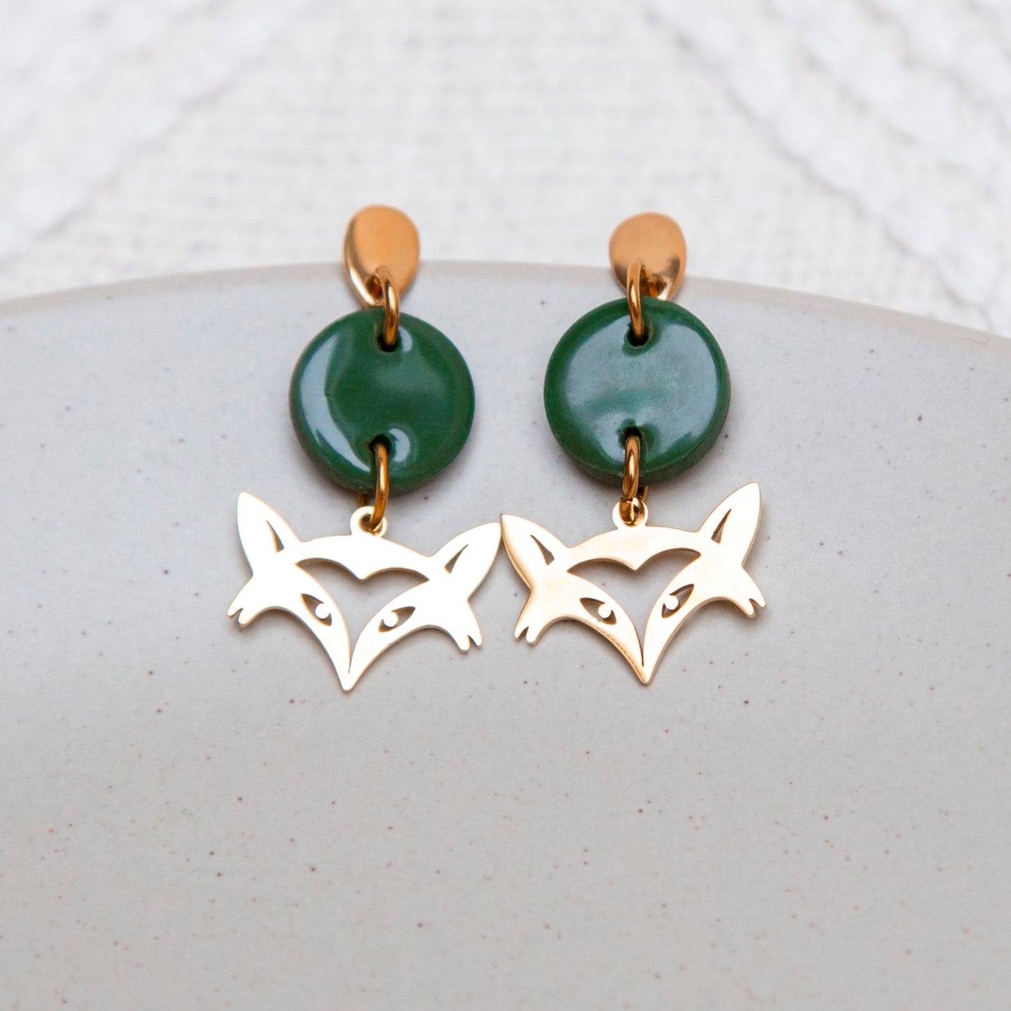 Ohrringe "Fuchs" Stecker