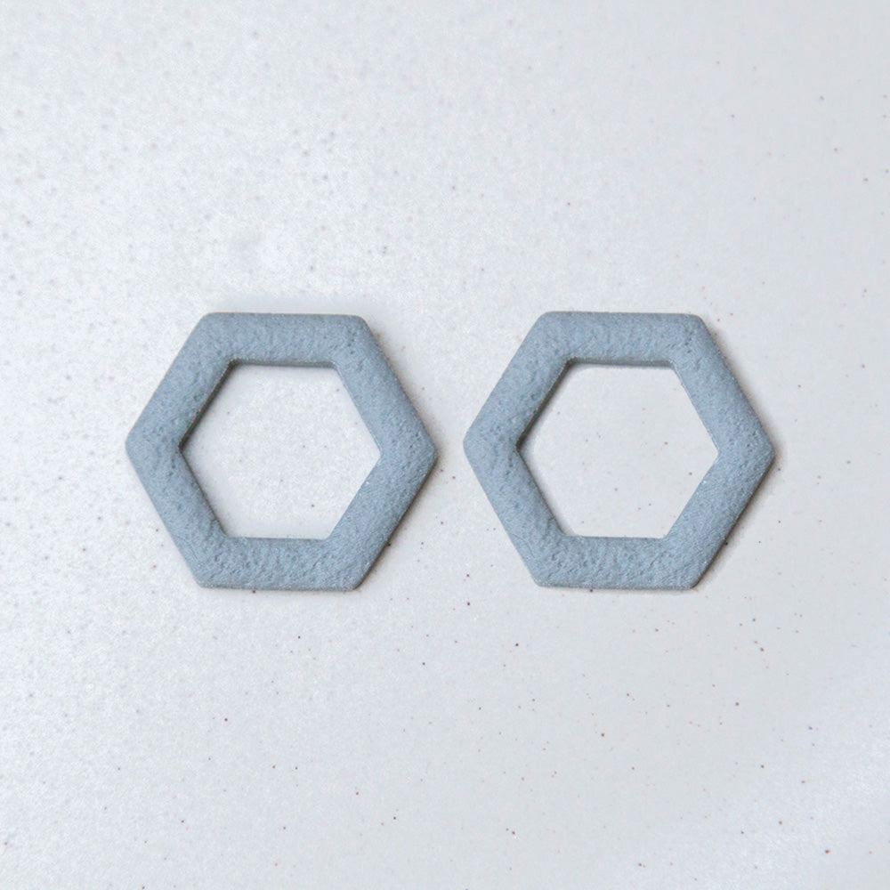 Betongrau - Hexagon Anhängerpaar - Mix & Match