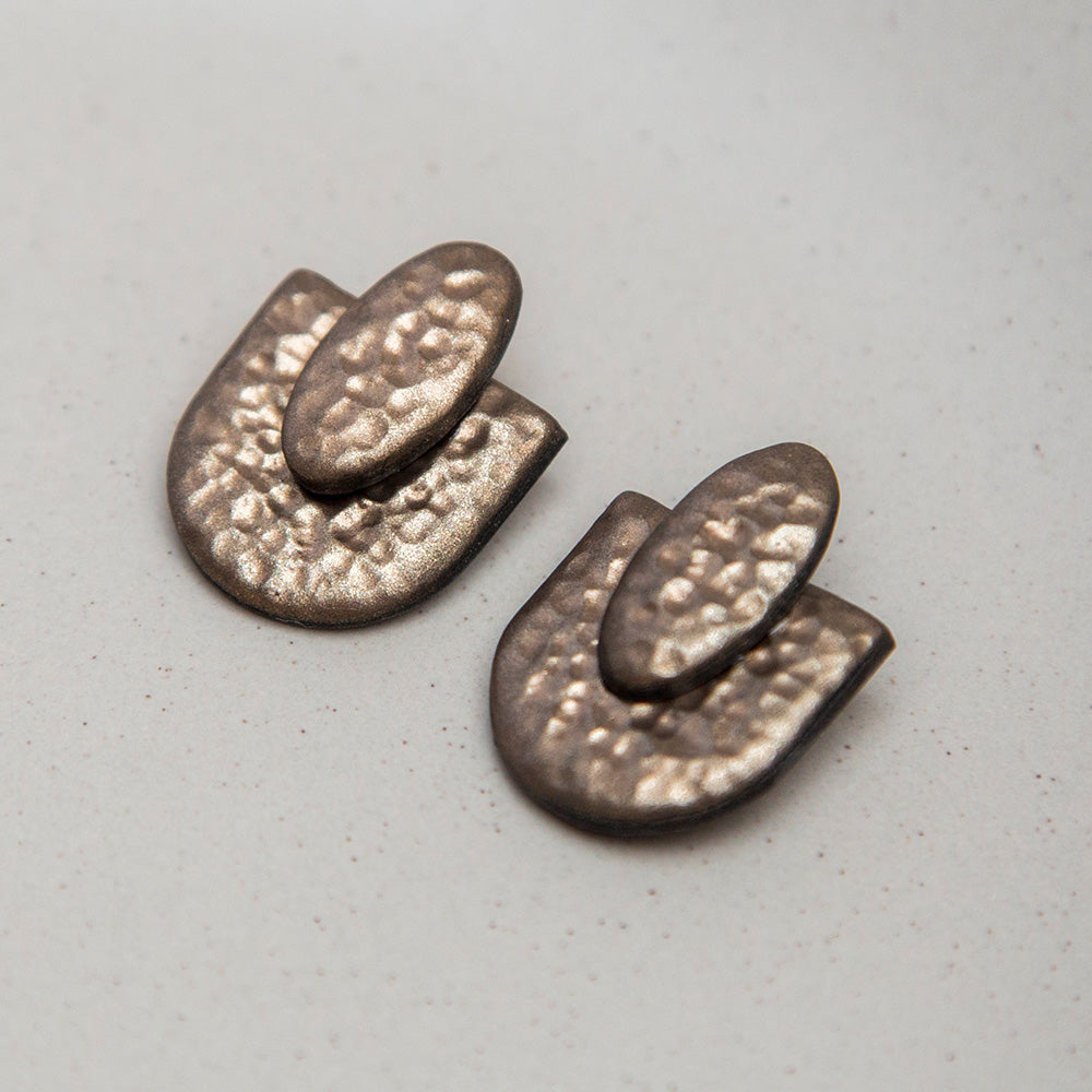 Ohrringe "Aurora" - bronzefarben