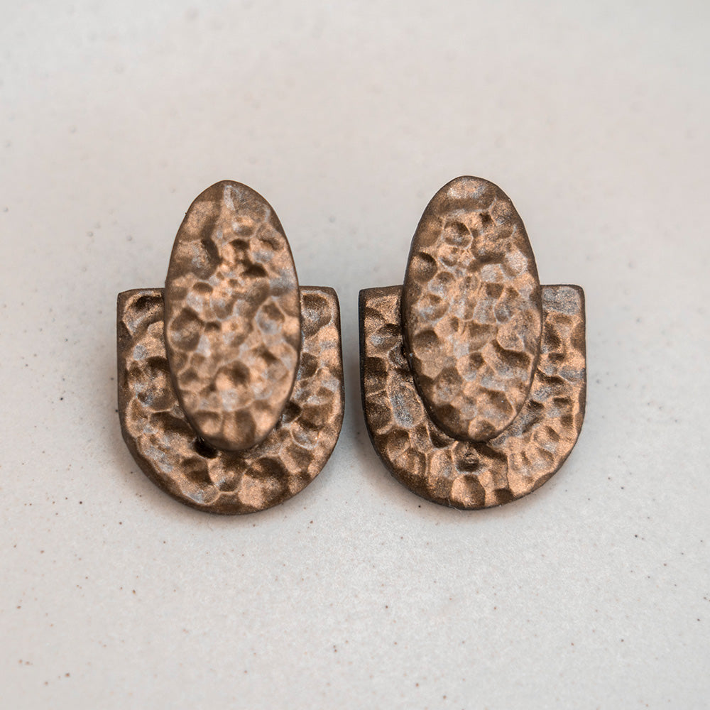 Ohrringe "Aurora" - bronzefarben