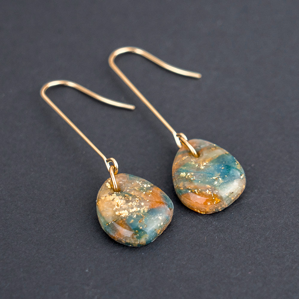 Ohrringe - "Celestial" - organisch - hängend