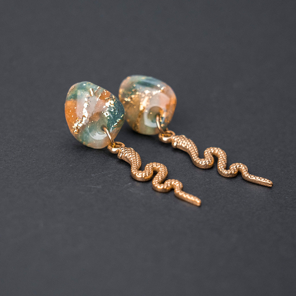 Ohrringe - "Celestial" Schlange