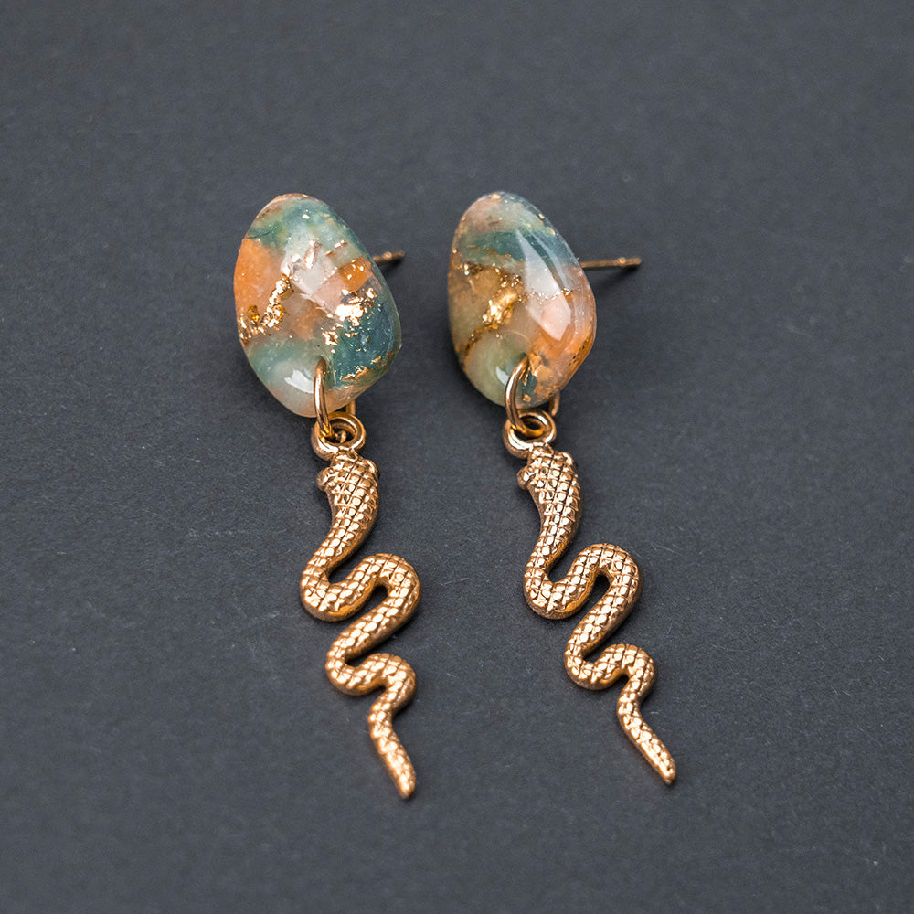 Ohrringe - "Celestial" Schlange