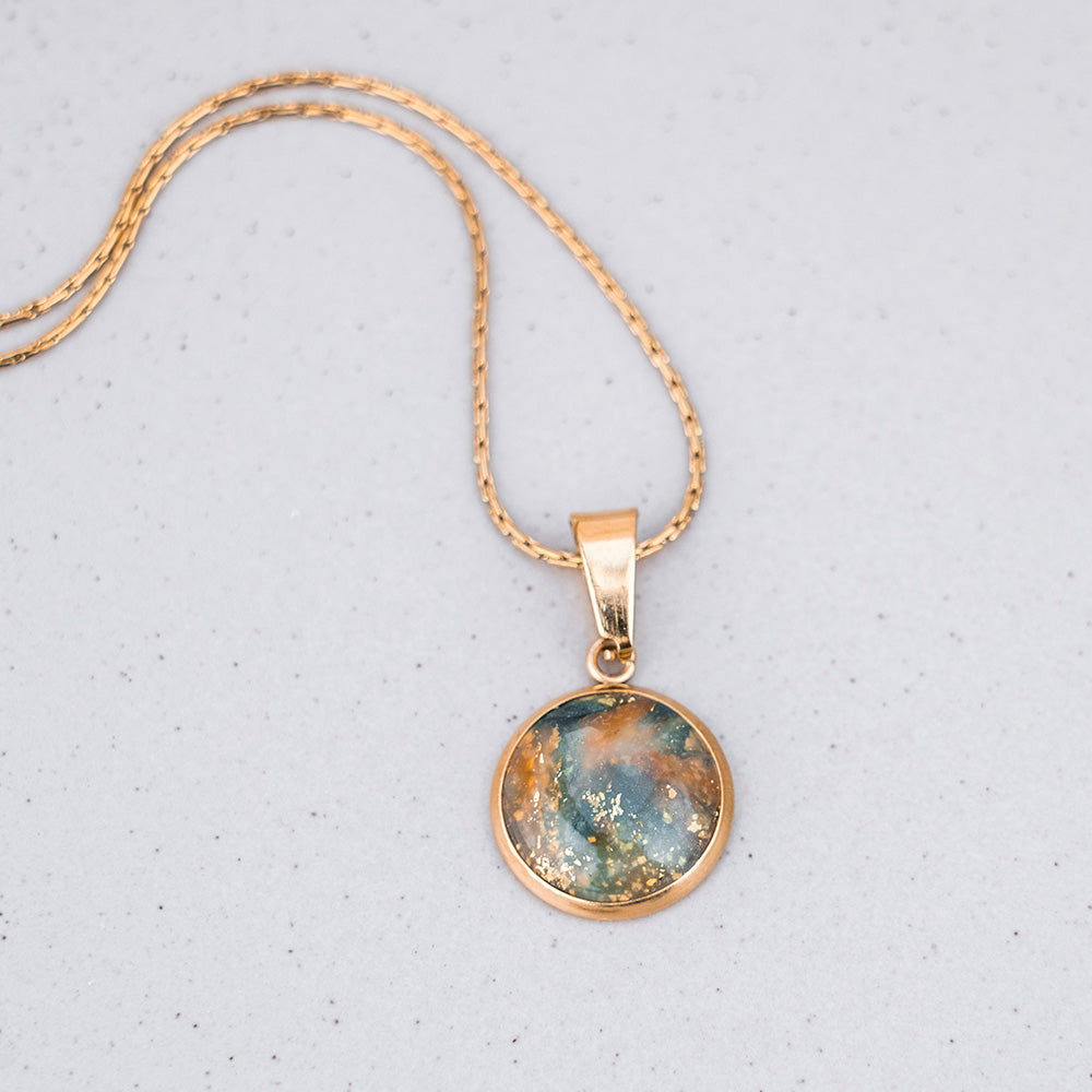 Kette - "Celestial" - goldfarben 12 mm