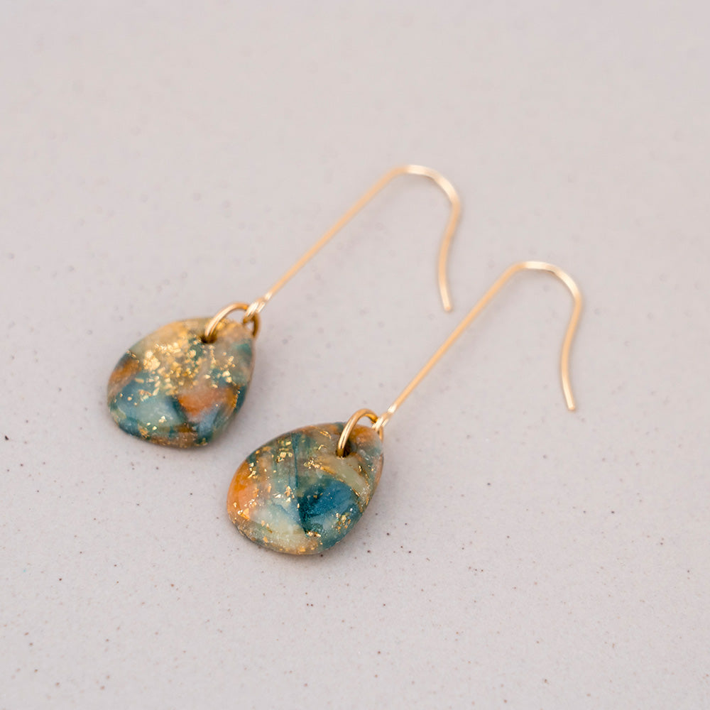 Ohrringe - "Celestial" - organisch - hängend