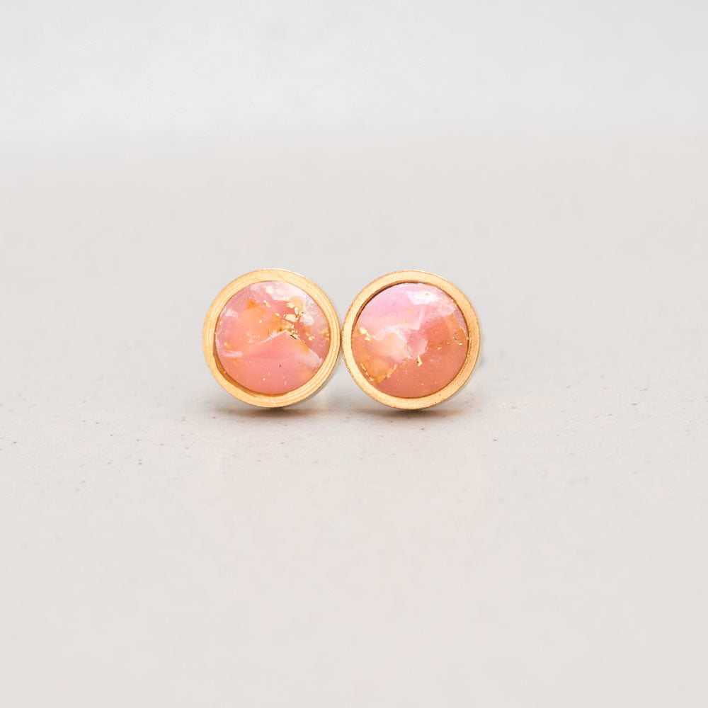 Ohrringe - LUCKY MELON - Stecker - Rosé
