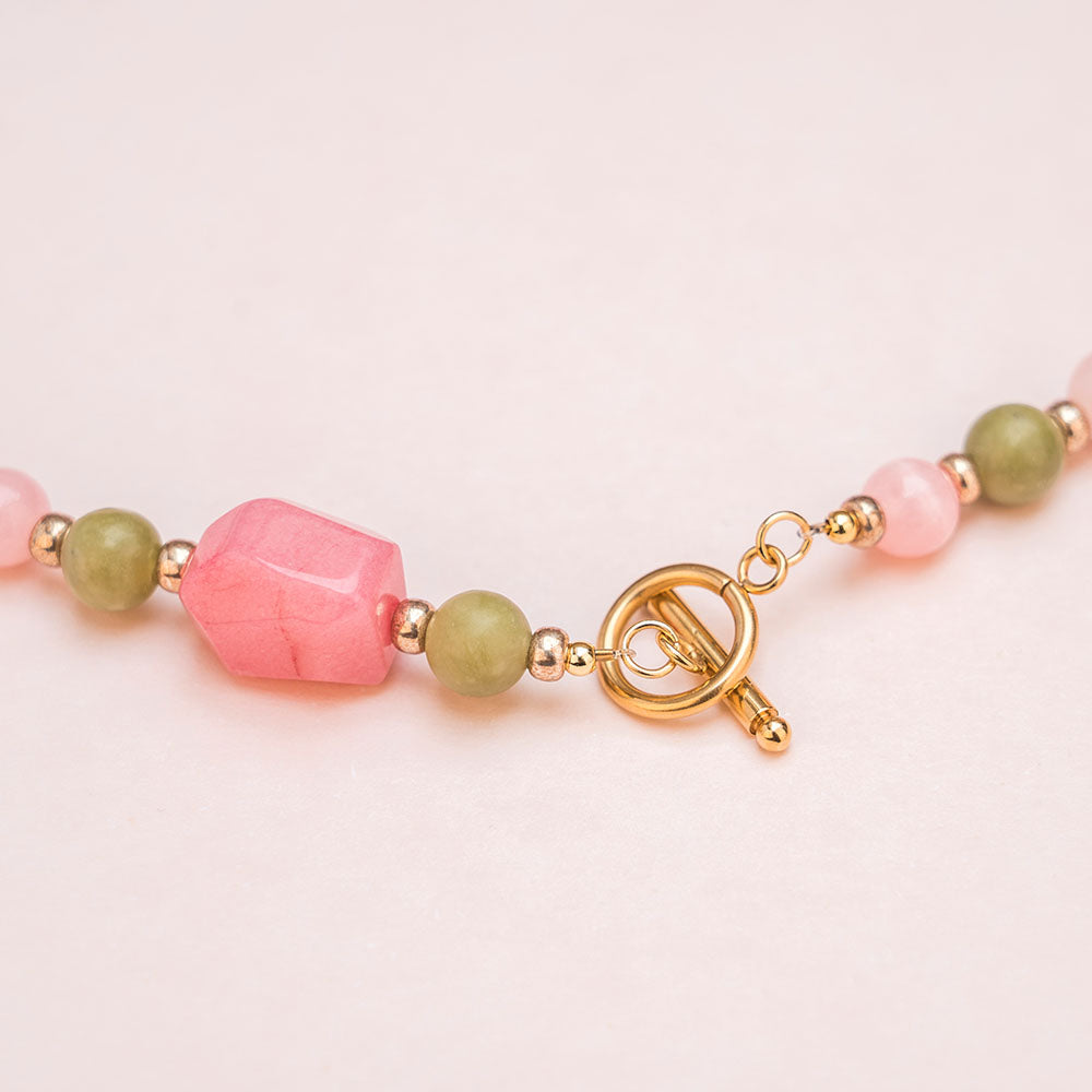 Halskette - LUCKY MELON - JUICY mit „Wassermelonen“-Perle