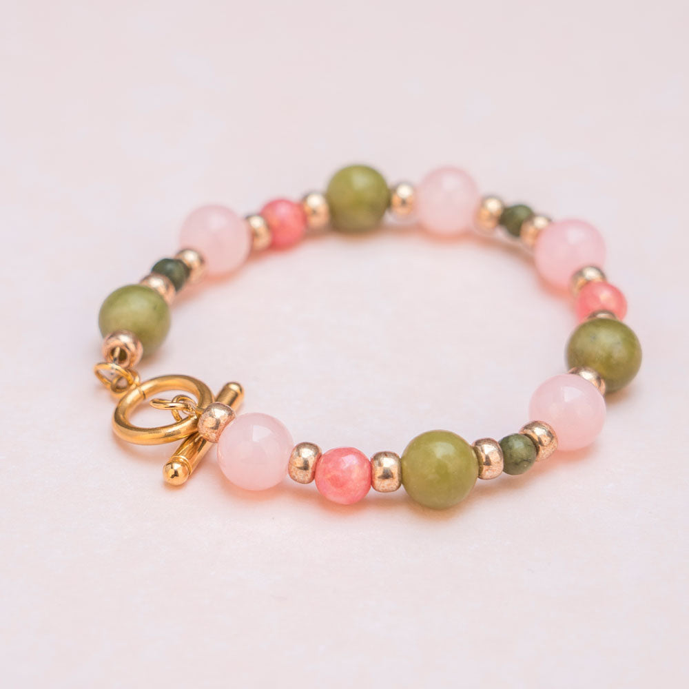 Armband - LUCKY MELON - JUICY mit Knebelverschluss