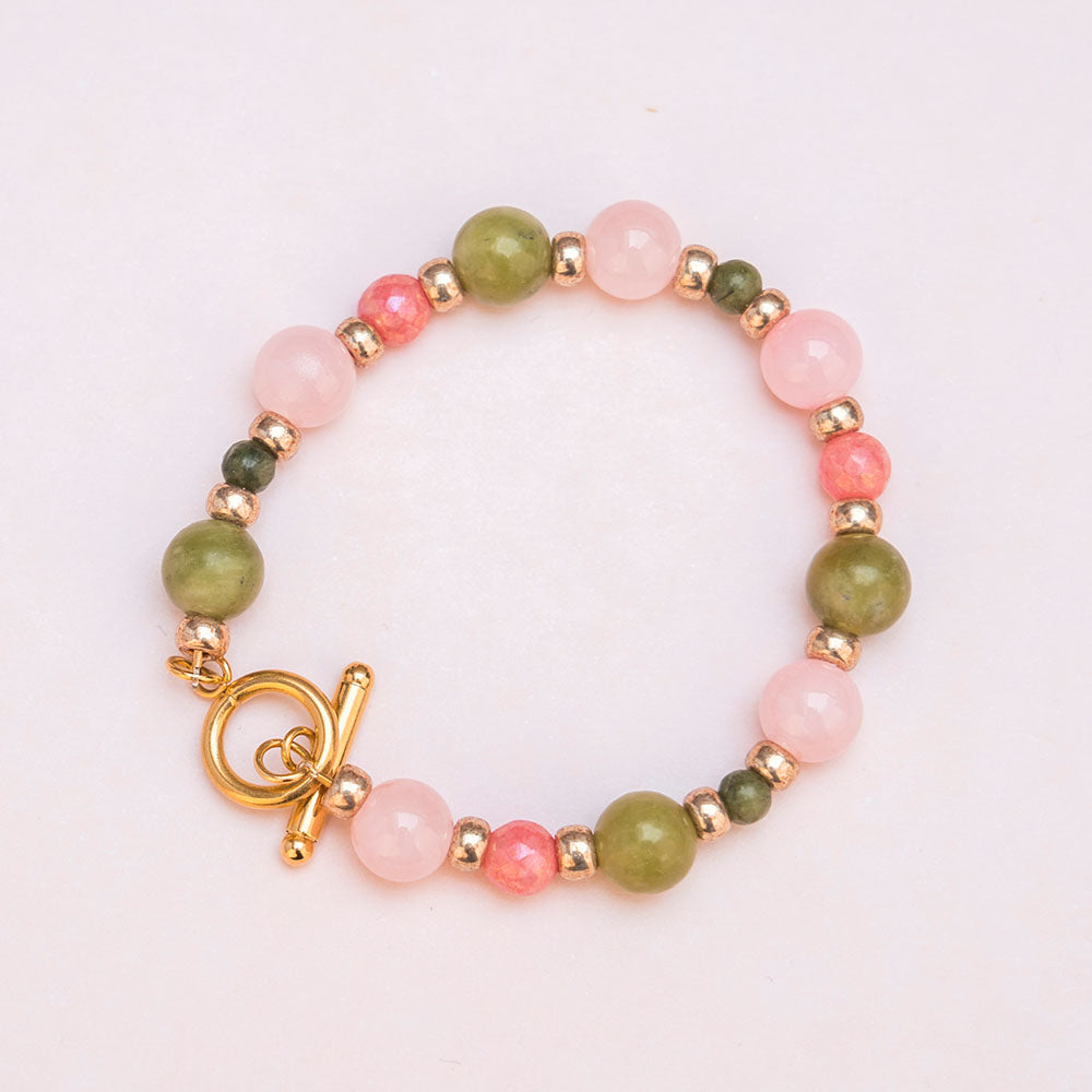 Armband - LUCKY MELON - JUICY mit Knebelverschluss