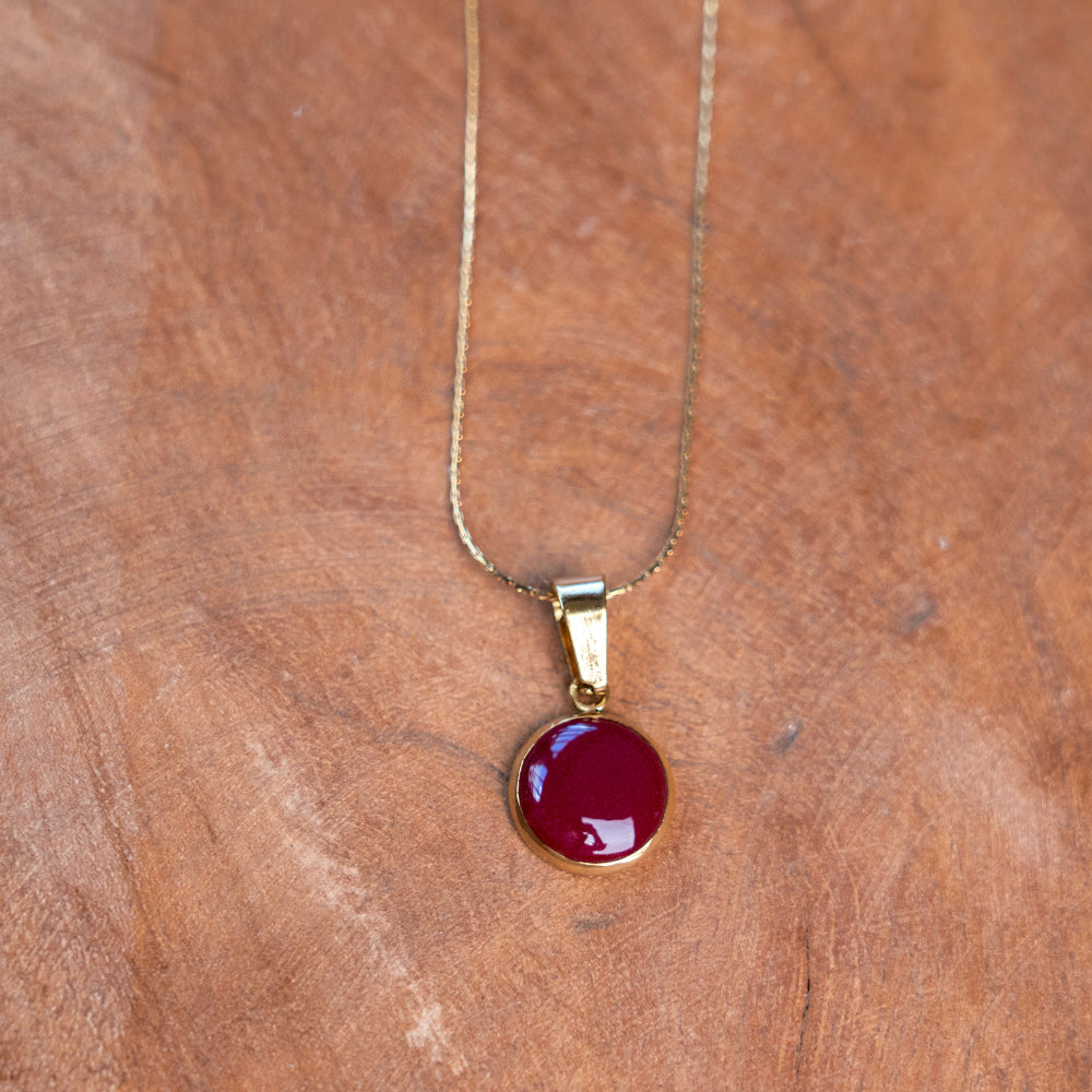 Kette GOURMET - goldfarben, BERRY - 10 mm