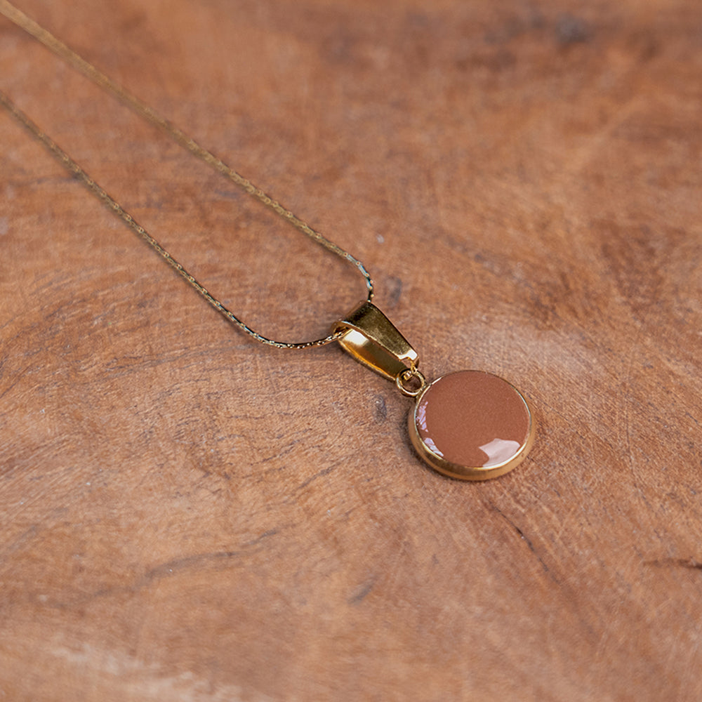 Kette GOURMET - goldfarben, CARAMEL - 10 mm