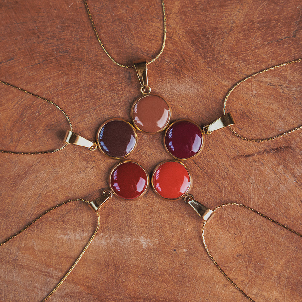 Kette GOURMET - goldfarben, CARAMEL - 10 mm