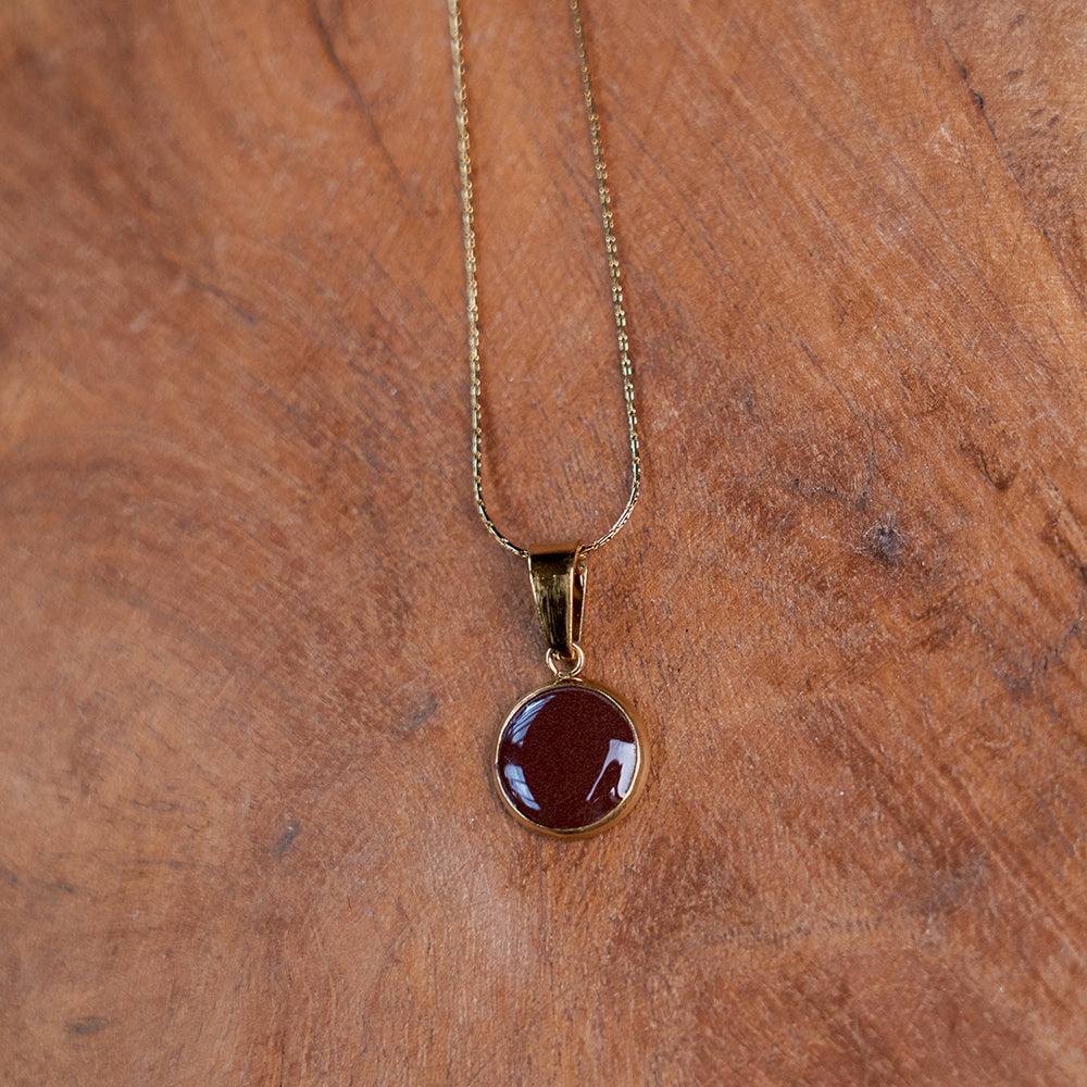 Kette GOURMET - goldfarben, CHOCOLATE - 10 mm