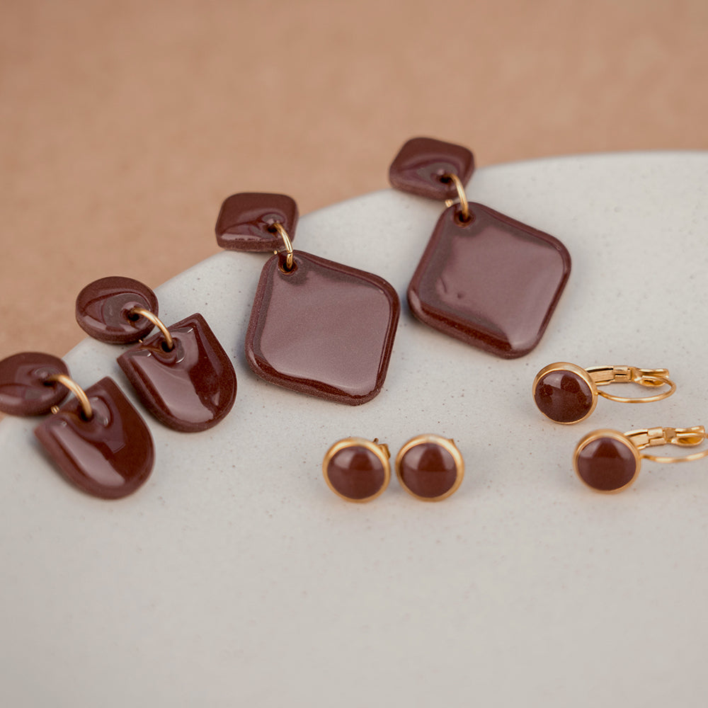 GOURMET - Ohrringe - Chocolate Squares