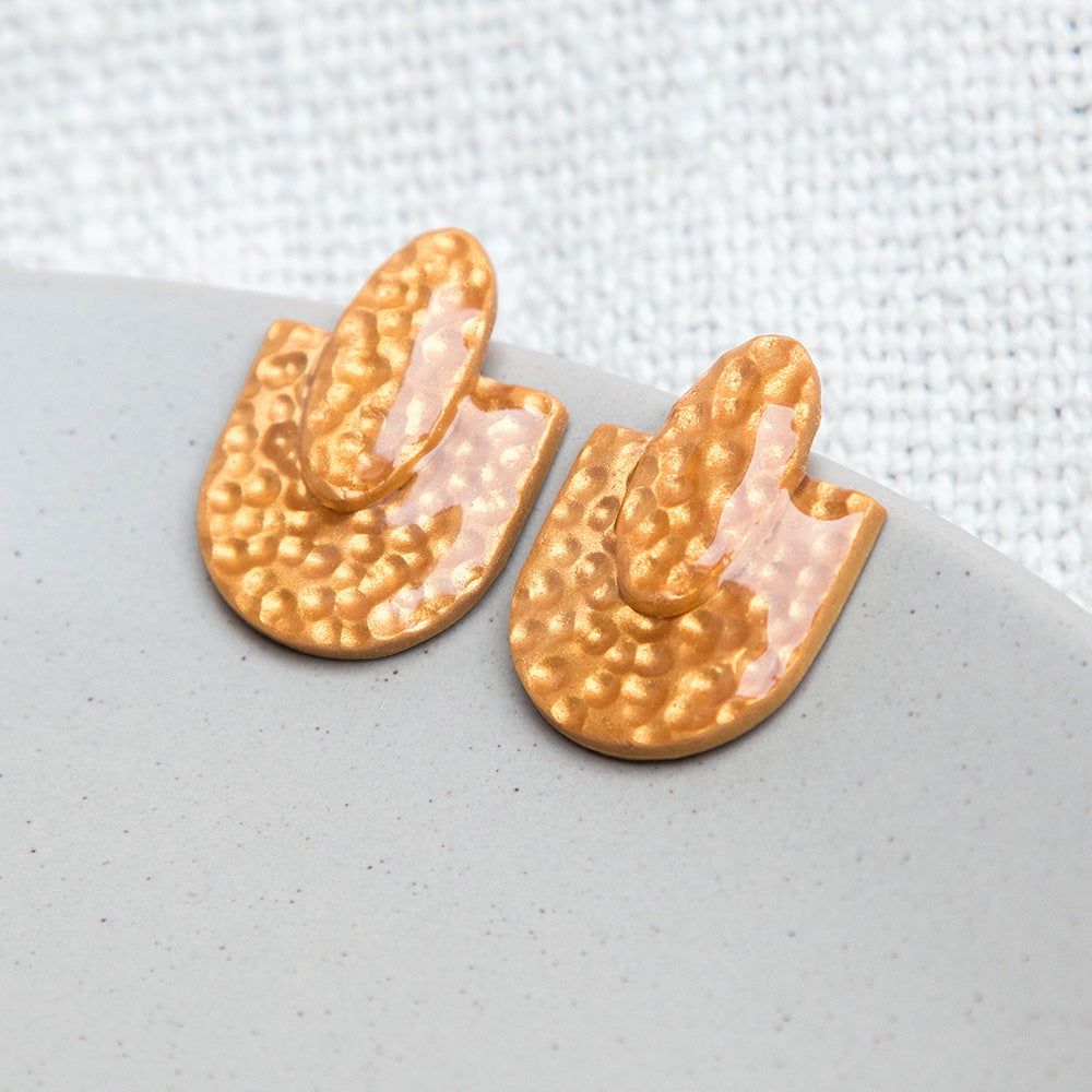 Ohrringe "Aurora" - goldfarben