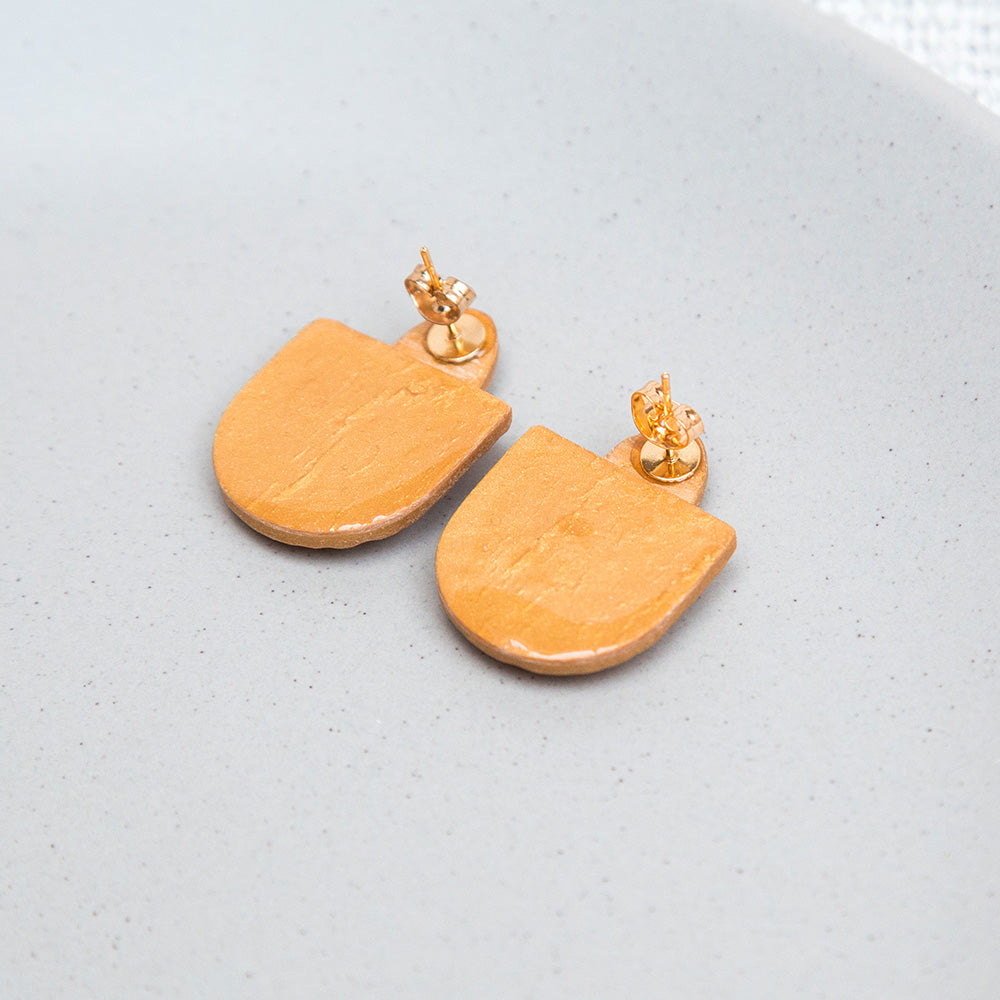 Ohrringe "Aurora" - goldfarben