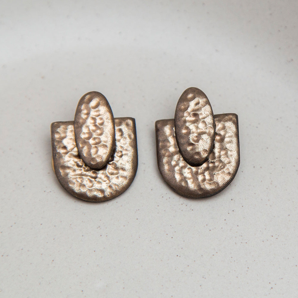 Ohrringe "Aurora" - bronzefarben