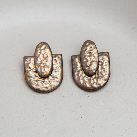 Ohrringe "Aurora" - bronzefarben