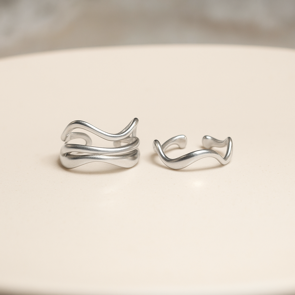 Ring-edelstahl-größenverstellbar